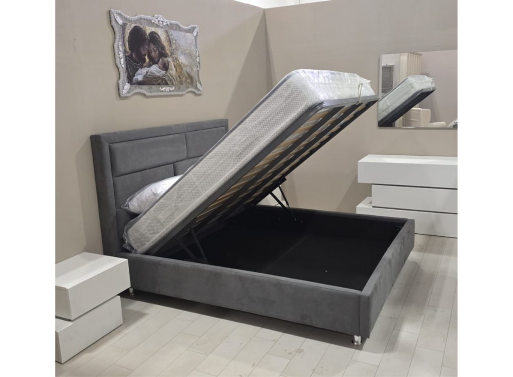 LETTO CONTENITORE RILIEVO